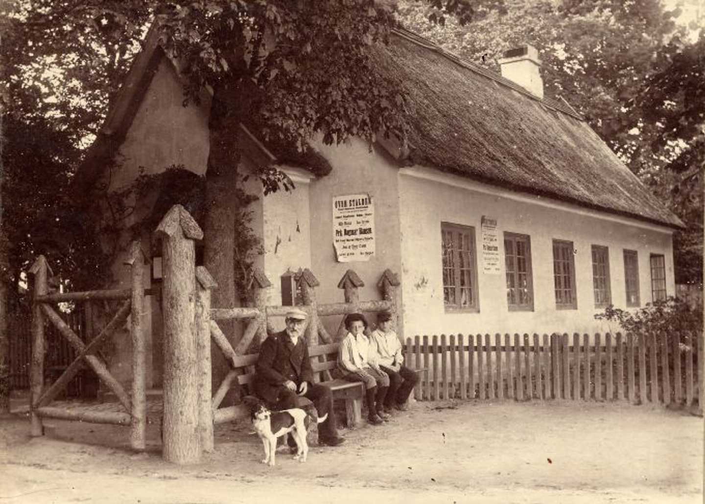 Bomhuset på Jægersborg Allé 1900