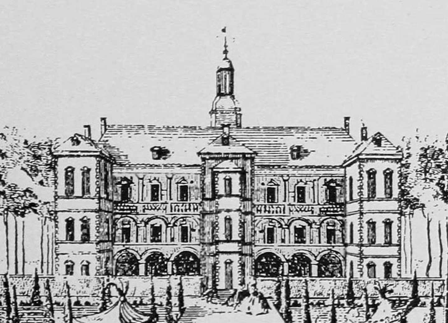 Jægersborg Slot, Roque 1747